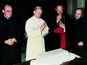!Ojciec św. Paweł VI poświęcił kamień wegielny pod nowy kościół